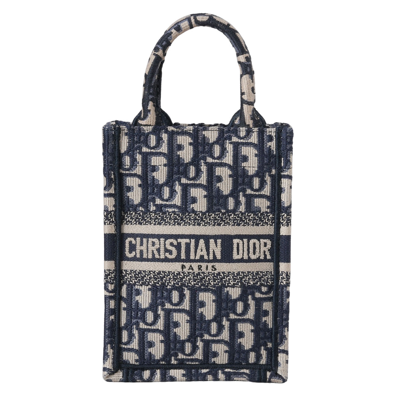 CHRISTIAN DIOR(USED)디올 오블리크 북토트 폰홀더백 미니